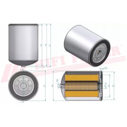 Hifi filter so 6214 engine oil filter