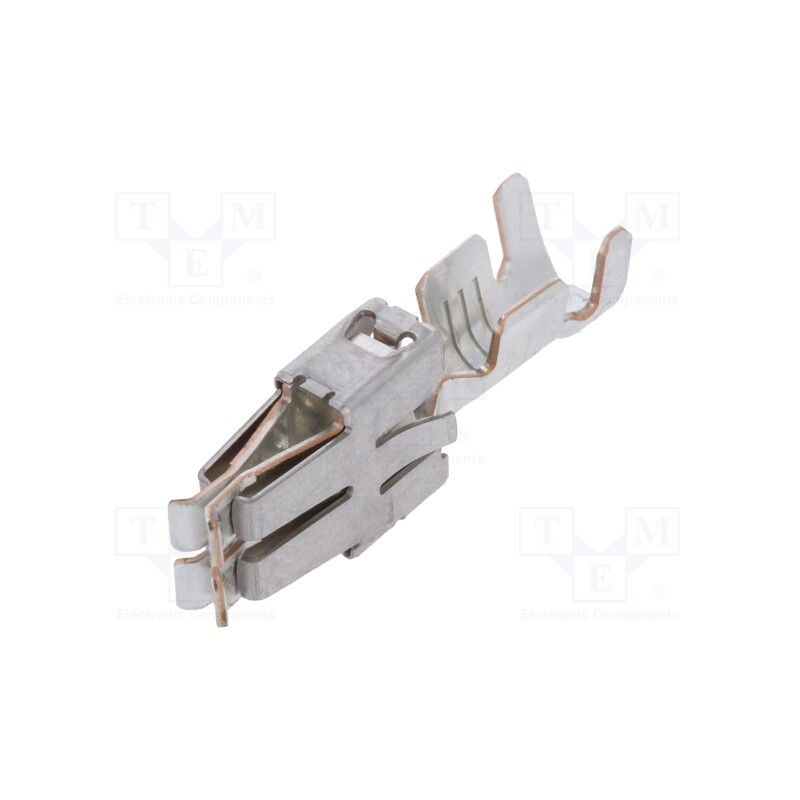 2 pcs x TE Connectivity - 927837-2 - Contact, female, 6.3x0.8mm, bronze, tinned, 1÷2.5mm2, 17AWG÷13AWG