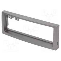 1 pcs x ACV - 281040-09-0 - Radio frame, Citroën,Peugeot, 1 DIN, anthracite