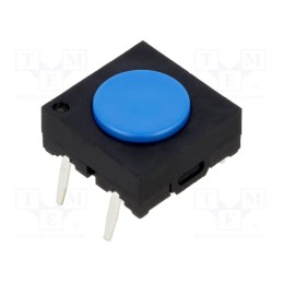 1 pcs x NKK SWITCHES - JB15FP - Microswitch TACT, SPST-NC, Pos: 2, 0.125A/24VDC, THT, none, 1.76N