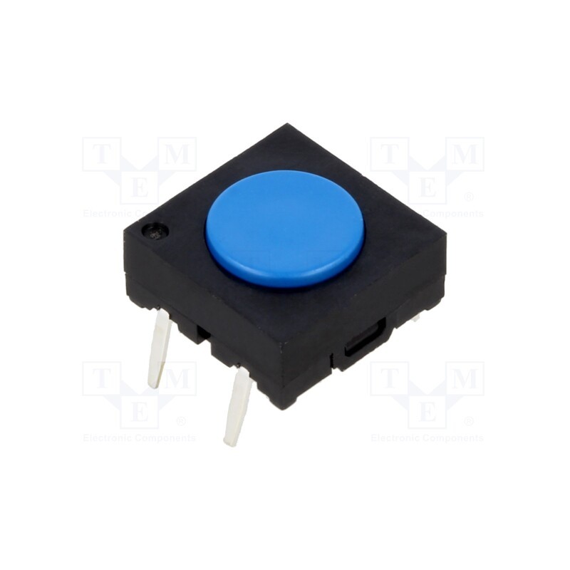 1 pcs x NKK SWITCHES - JB15FP - Microswitch TACT, SPST-NC, Pos: 2, 0.125A/24VDC, THT, none, 1.76N