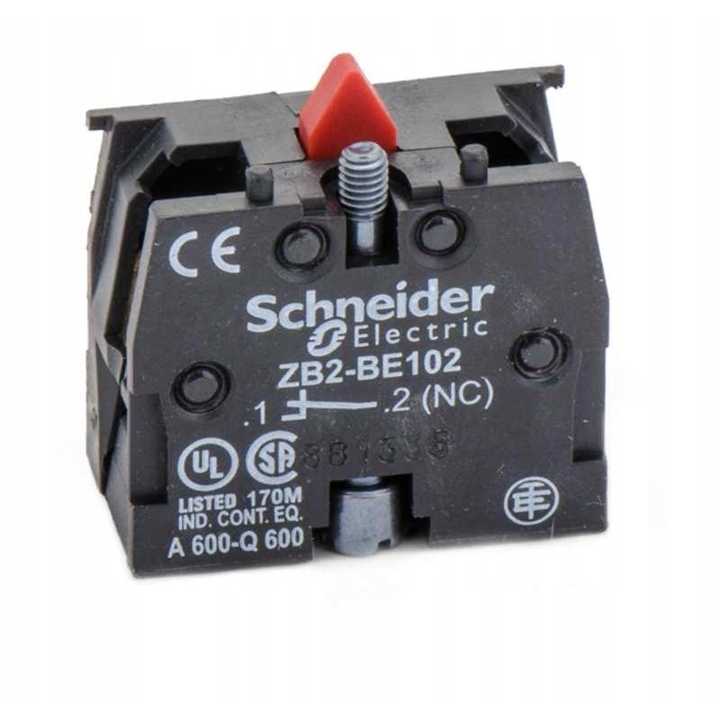 Auxiliary contact, front mounting, NC