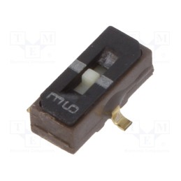 1 pcs x Nidec Copal Electronics - CJS-1201B - Switch: slide, Pos: 3, SPDT, 0.1A/6VDC, ON-OFF-ON, SMT, -40÷85°C