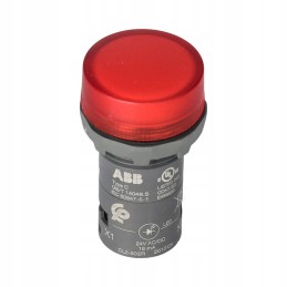 Red LED 22mm 24v flat indicator lamp