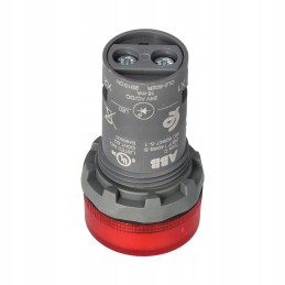 Red LED 22mm 24v flat indicator lamp