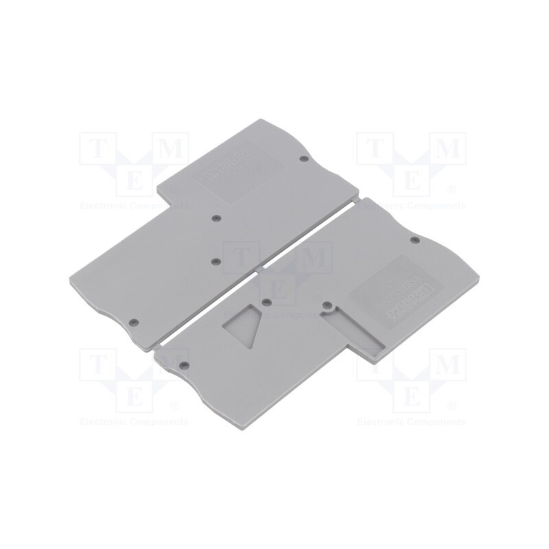2 pcs x PHOENIX CONTACT - 3209112 - End piece, polyamide