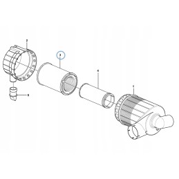 Air filter Volvo BL 71 from 2009 11110283