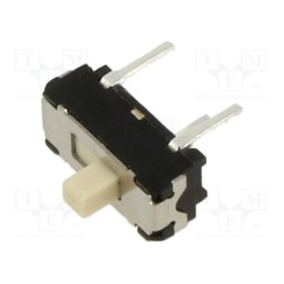 1 pcs x C&K - JS102011CQN - Switch: slide, Pos: 2, SPDT, 0.3A/6VDC, ON-ON, No.of term: 3, THT