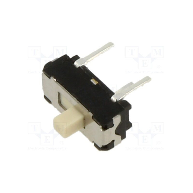 1 pcs x C&K - JS102011CQN - Switch: slide, Pos: 2, SPDT, 0.3A/6VDC, ON-ON, No.of term: 3, THT