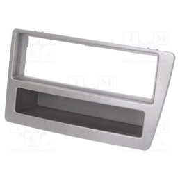 1 pcs x ACV - 281130-02-0 - Radio frame, Honda, 1 DIN, silver