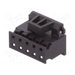 2 pcs x Amphenol Communications Solutions - 10073599-010LF - Plug, wire-board, female, Minitek, 2mm, PIN: 10, w/o contacts, FCI