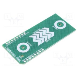 1 pcs x MIKROE - CAPSENSE CLICK - Click board, capacitive slider, I2C, CY8C201A0, prototype board
