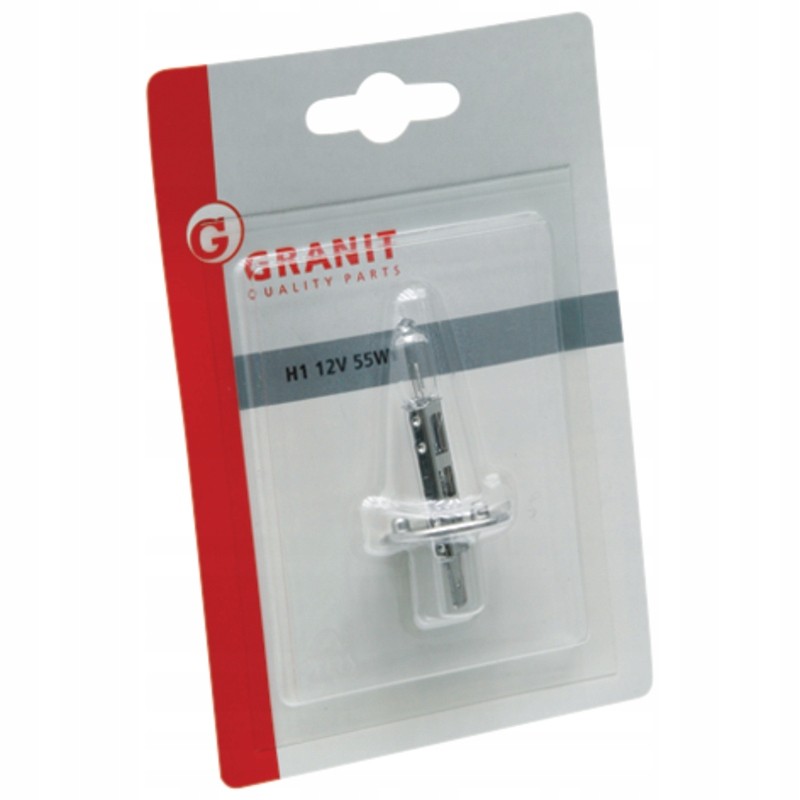 Halogen bulb h1 p14 5s 12v 55w e4 granite