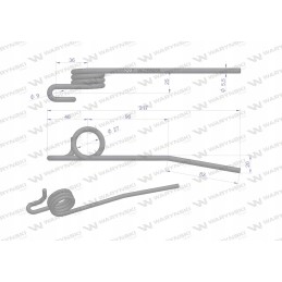 Flexible toe motorbike right z56958 john deere