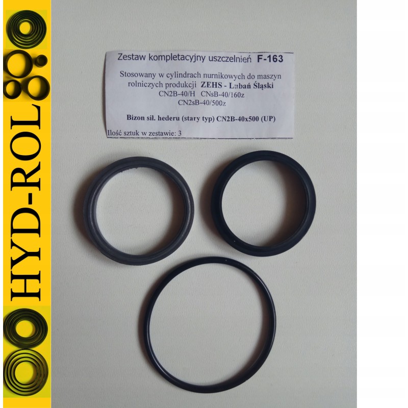 Seals of the hedar engine, old type Bizon F 163