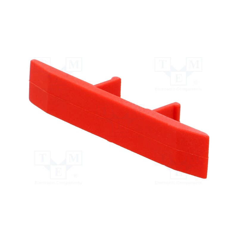 2 pcs x POKu00d3J - A99-5227 - Protection, red, Width: 6.4mm, polyamide, -25÷120°C, UL94V-0, ZUG-4