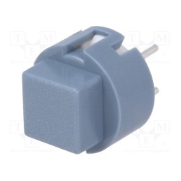 1 pcs x C&K - D6C10 F1 LFS - Switch: keypad, Pos: 2, SPST-NO, 0.01A/32VDC, grey, THT, 1.3N, 50mΩ