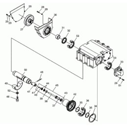 Wacker dpu vibrator coupling pin 0043382