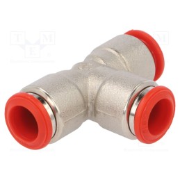 1 pcs x AIGNEP-50230 10 - Push-in fitting, T-tap splitter, -0.99÷20bar, Gasket: NBR rubber