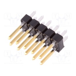 2 pcs x Amphenol Communications Solutions - 67996-210HLF - Pin header, pin strips, BERGSTIK II, male, PIN: 10, straight, THT