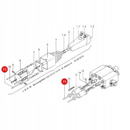 Stoll control cable 0485760 original