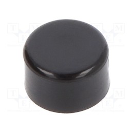 1 pcs x NKK SWITCHES - AT4063A - Cap, GB series, Ø4x2.4mm, black, GB