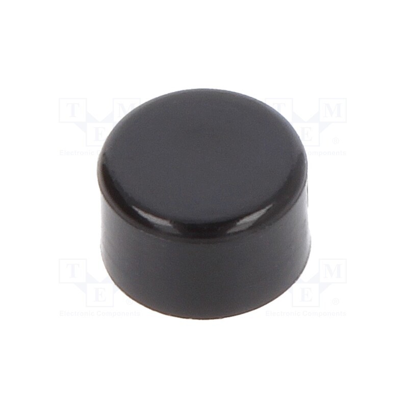 1 pcs x NKK SWITCHES - AT4063A - Cap, GB series, Ø4x2.4mm, black, GB