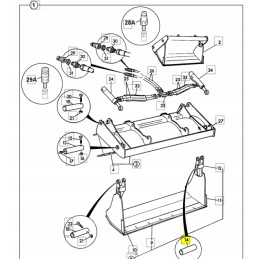 Spring bushing for jcb 3cx 4cx bucket mounting