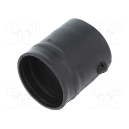 1 pcs x TE Connectivity - 202K132-25-0 - Heat shrink boot, glueless,straight, 14mm, L: 55mm, black, RAYCHEM
