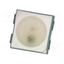 1 pcs x BRIGHTEK (EUROPE) - N0M59S08IC - Programmable LED, SMD, 3535,PLCC4, RGB, 3.5x3.5x1.95mm, 120°, 12mA