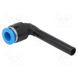 1 pcs x FESTO-153066 - Push-in fitting, angled 90°, -0.95÷6bar, Gasket: NBR rubber, QS