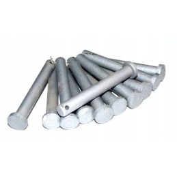 Lower hitch bracket pin mf 1663987m1