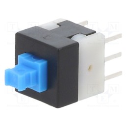 1 pcs x E-SWITCH - TL2285EE - Switch: push-button, Pos: 2, DPDT, 0.1A/30VDC, Illumin: none, THT
