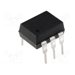 1 pcs x ISOCOM - MOC3061X - Optotriac, 5.3kV, Uout: 600V, zero voltage crossing driver, DIP6