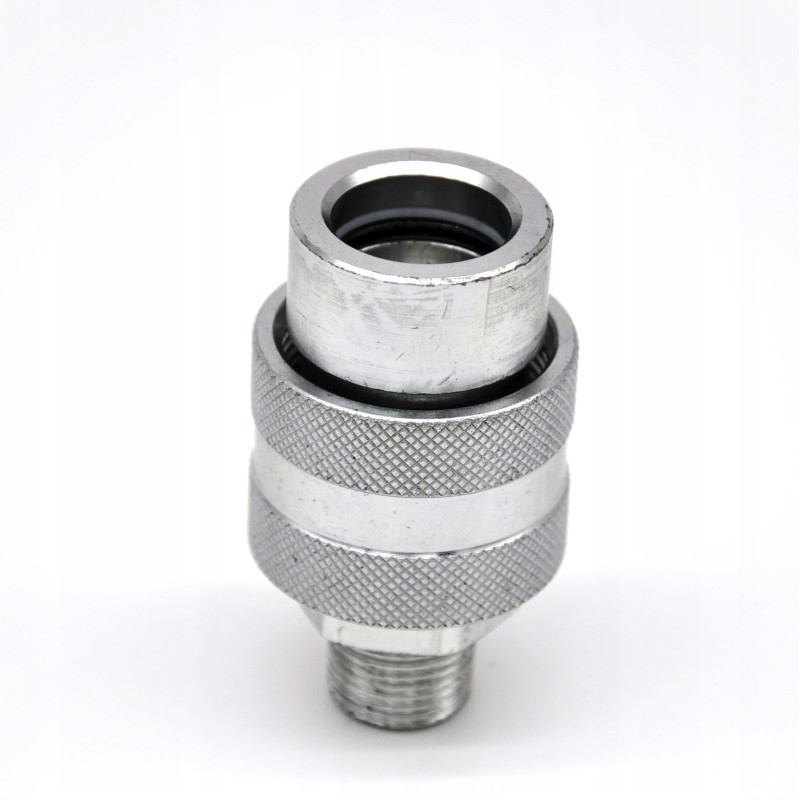 Flat face quick connector 3 8 f iv38hp npt stucchi