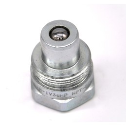 Flat face 3 8 m quick connector iv38hp npt stucchi