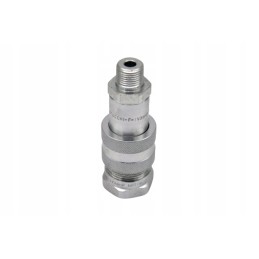 Flat face quick connector 1 4 m iv14hp npt stucchi