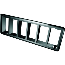 Panel holder frame for 6 switch buttons