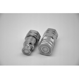 The flat face 3 4 unf quick connector has 9 stucchi