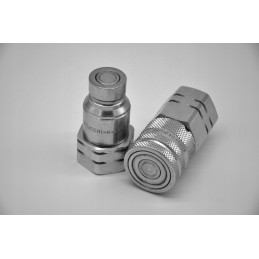 The flat face 3 4 unf quick connector has 9 stucchi