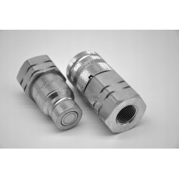 Flat face quick connector 1 2 bsp m a9 stucchi