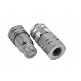 Flat face quick connector 1 2 bsp m a9 stucchi
