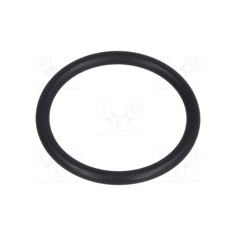 10 pcs x HUMMEL - 1.321.2000.57 - O-ring gasket, NBR rubber, Thk: 1.8mm, Øint: 17mm, M20, black