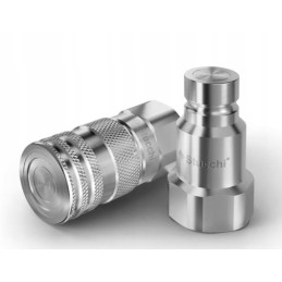 Flat face quick connector 1 4 bsp f firg7 stucchi