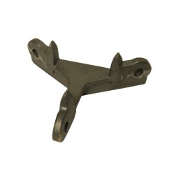 A triple segment of the mesh of a lacquered field dragline