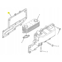 Cat oem perkins backhoe loader oil cooler gasket