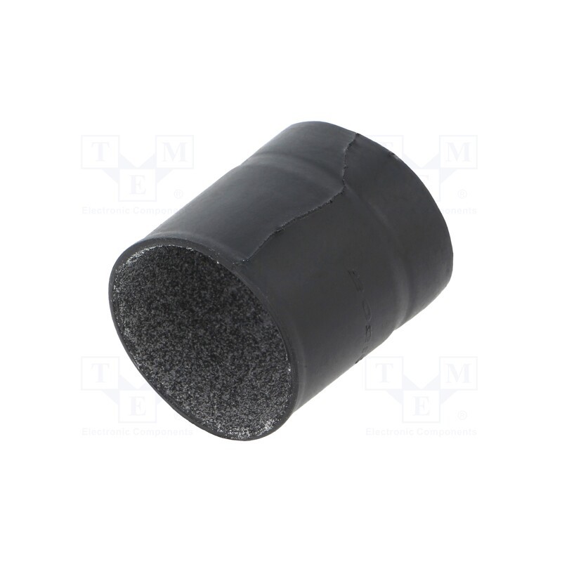 1 pcs x TE Connectivity - 202K111-25/225-0 - Heat shrink boot, straight,glued, 17mm, L: 39mm, black, -75÷175°C