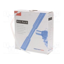 1 pcs x HELLERMANNTYTON - 300-30163 - Heat shrink sleeve, 2: 1, 1.6mm, L: 10m, transparent