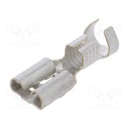 2 pcs x TE Connectivity - 180384-2 - Terminal: flat, 6.3mm, 0.8mm, female, 3÷6mm2, crimped, for cable