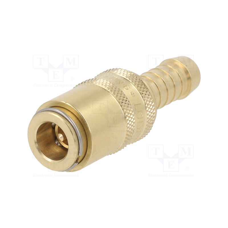 1 pcs x PNEUMAT-ESHM 9 TLAB - Quick connection coupling, max.15bar, Features: with valve